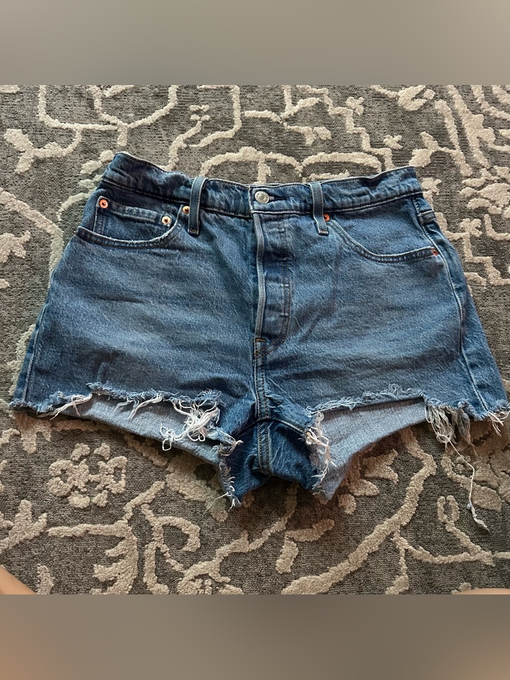 Levi 501 denim shorts